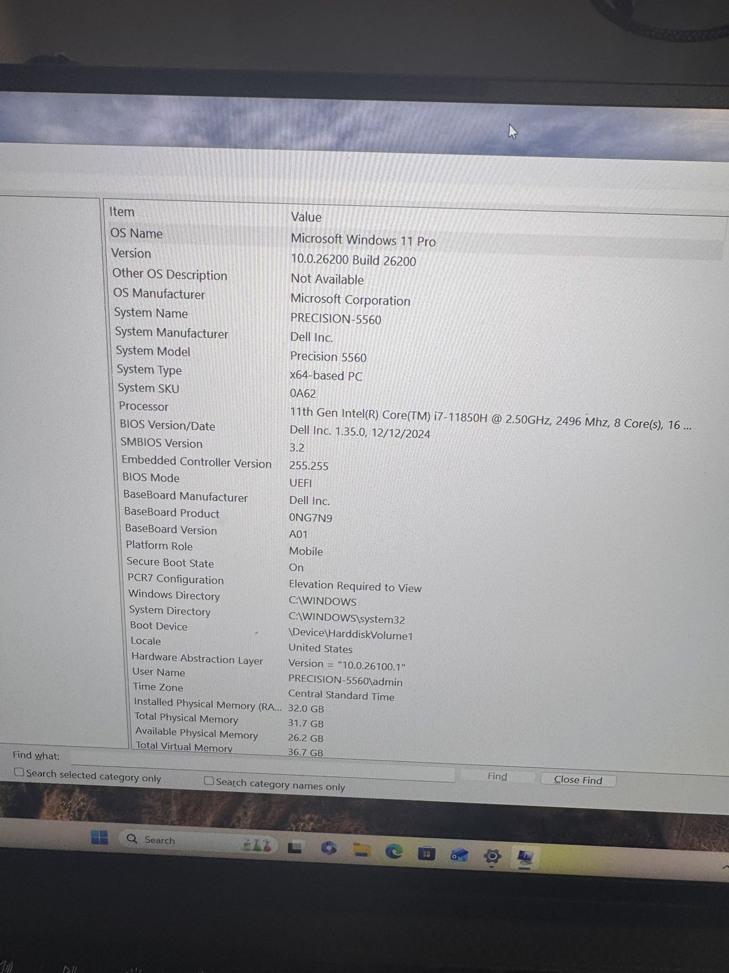 Selling Dell precision 5560 Laptop