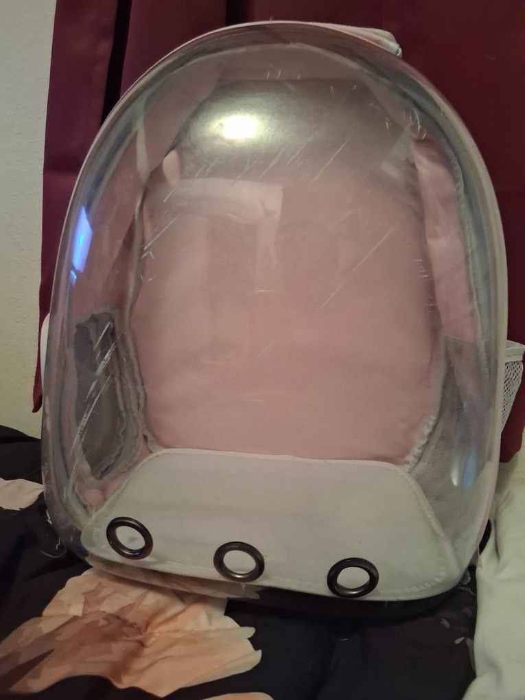 Animal Carrier Backpack Pink