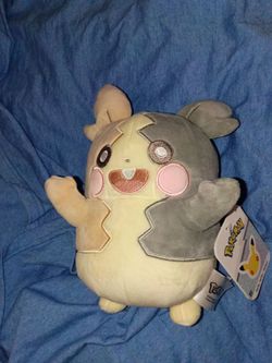 Pokemon 30th Anniversary Morpeko Plush pastel pokemon cards