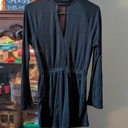 Black Romper Size 8