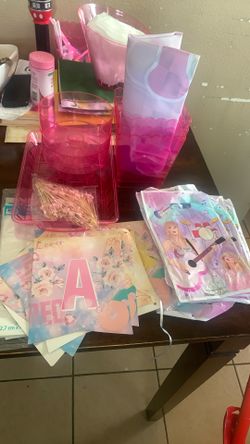 Pink Party Supplies 
