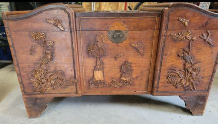 Vintage Asian Chest/Trunk