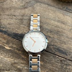 REBECCA MINKOFF Two-Tone Stainless Steel Bracelet Watch