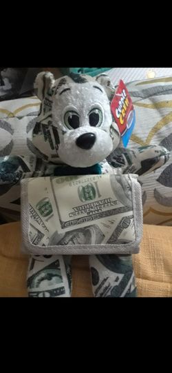 Money Bear & Benjamins Wallet $15.00 cash only (serious buyers)