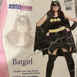 Batgirl Costume Plus Size