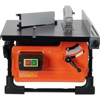 8 inch table saw with cutting speed up to 3576 RPM and 24T blade with sliding miter gauge $100