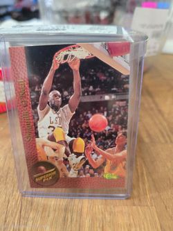 SHAQUILLE O'NEAL, 1995 CLASSIC SUPERIOR PIX #74, MAGIC, LAKERS, LSU