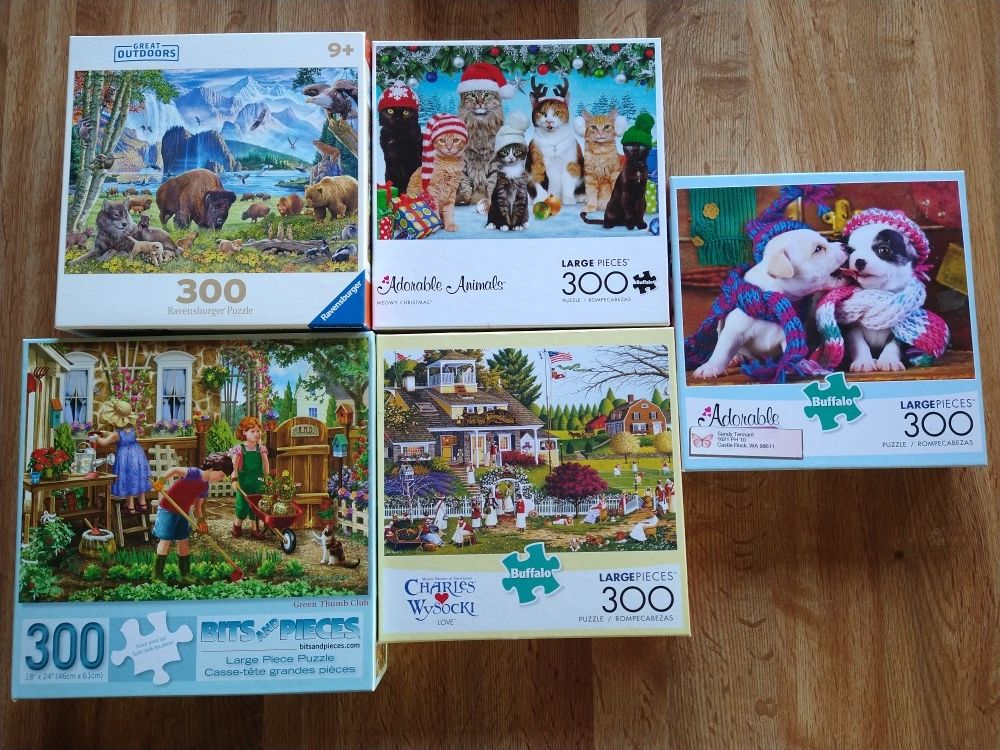 Quality  300  Piece Puzzles