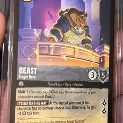 Beast Tragic Hero 173/204 Disney Lorcana Rise Of The Floodborn Card NM+