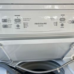 Stackable washer and dryer