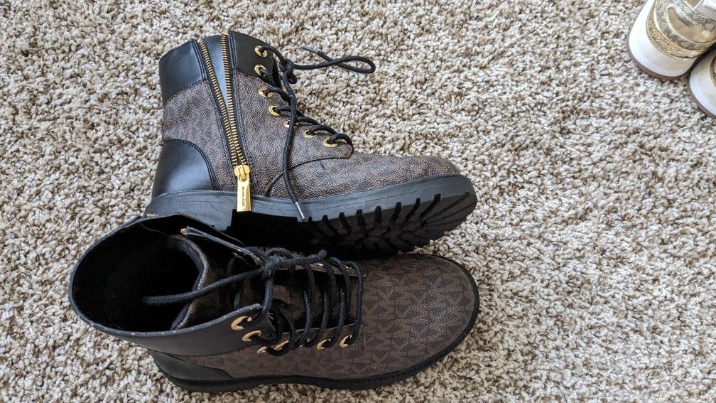 Michael Kors Combat Boots $35 Obo