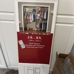 ClosetMaid Metal Closet Organizer 