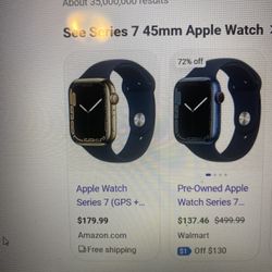 7 Series 45mm Apple Watch 