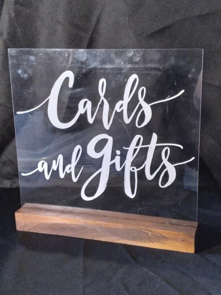 Cards And Gift Sign