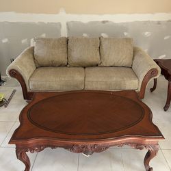 Sofa and tables free