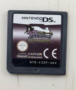 Ace Attorney Investigations Nintendo DS Cartridge