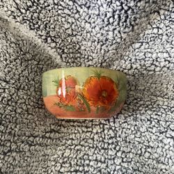 Royal Doulton Bowl Poppy Pattern 