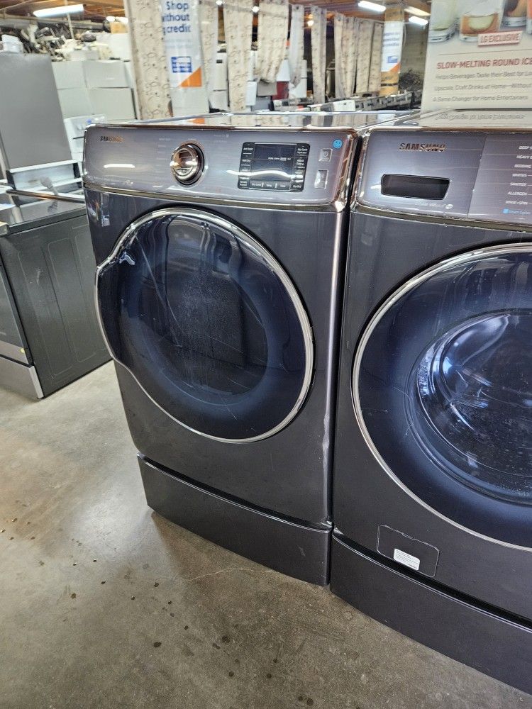 Blow Out Sale Warehouse Full Of Nice Like Brand New Washer Dryer Fridge Stove Oven Stackable Free Warranty