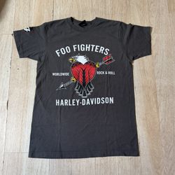 Vintage Foo Fighters Harley Davidson Tee