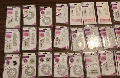 Scrapbooking Stamp & Die Sets - New in package - See description