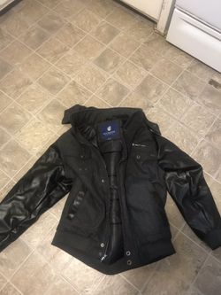 Rocawear bomber jacket with hood