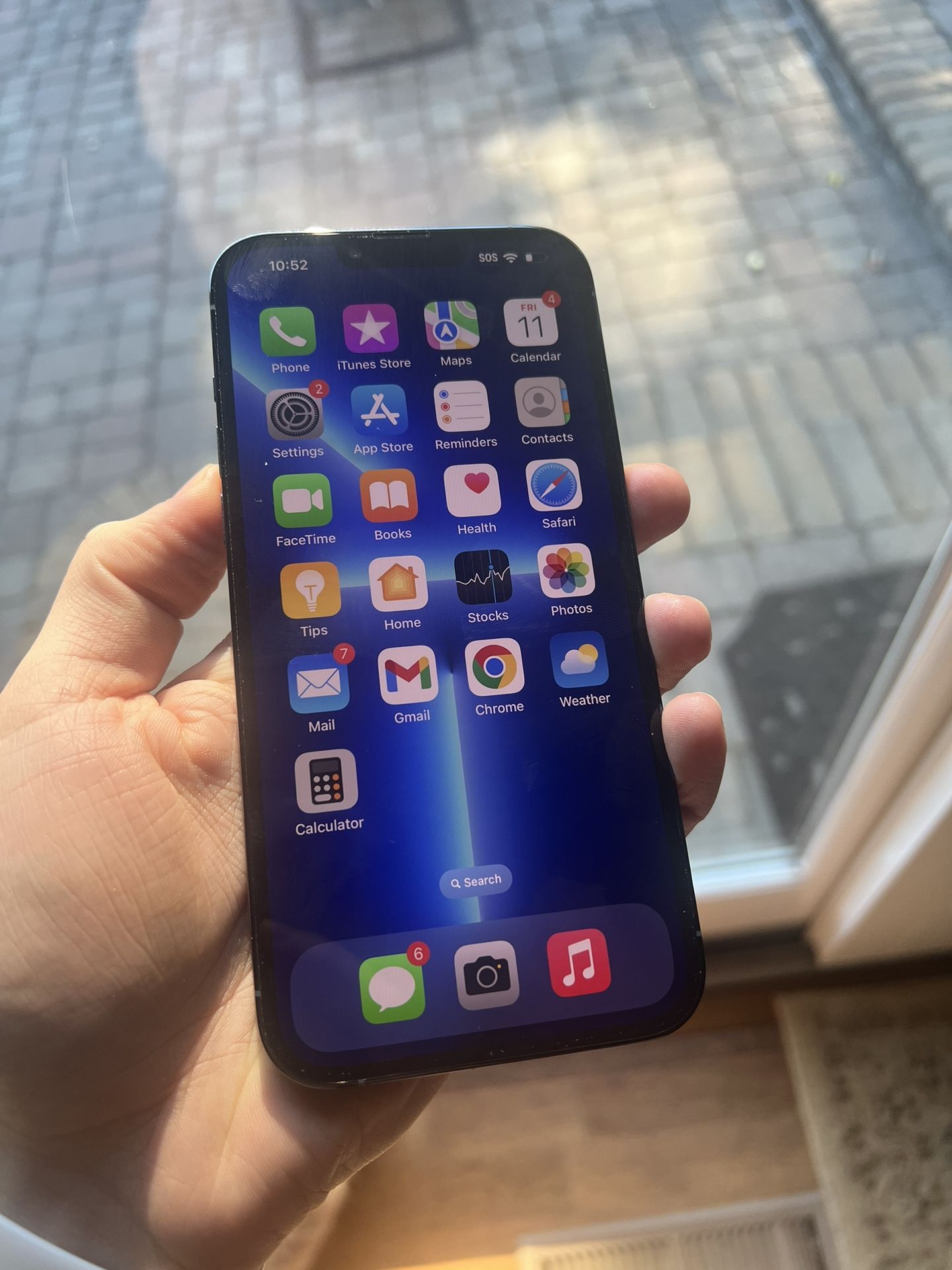 iPhone 13 Pro Max 256gb Cracked Camera Lens