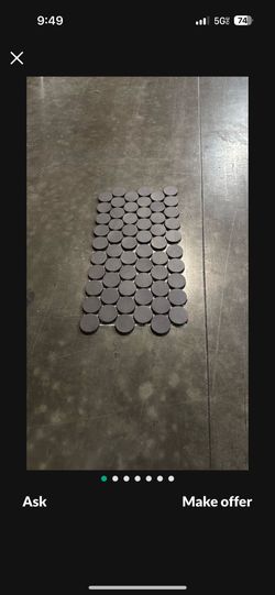 Penny Round Mosaic Tile 