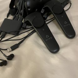HTC Vive Headset and Controllers