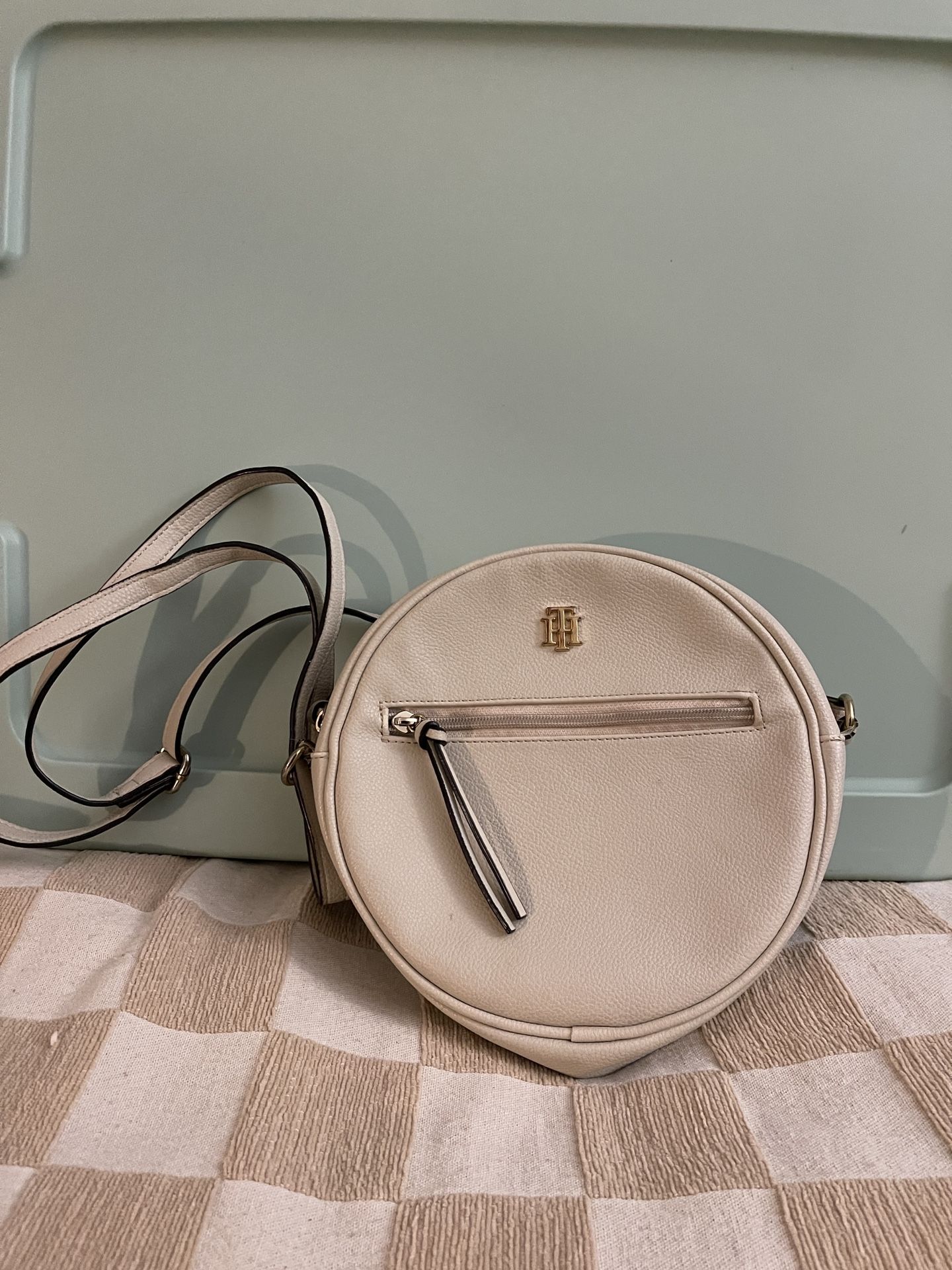 Tommy Hilfiger Beige Circle Bag