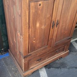 Garage Wooden Cabinet  40 X 24 X 49