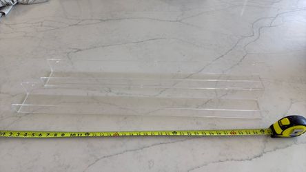 Two Acrylic Shelves
