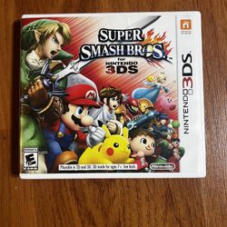 Super Smash Bros Nintendo 3DS (CIB) TESTED AND COMPLETE Includes Case & Manual