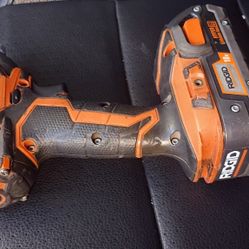 Ridgid Impact With 2AH Battery $40