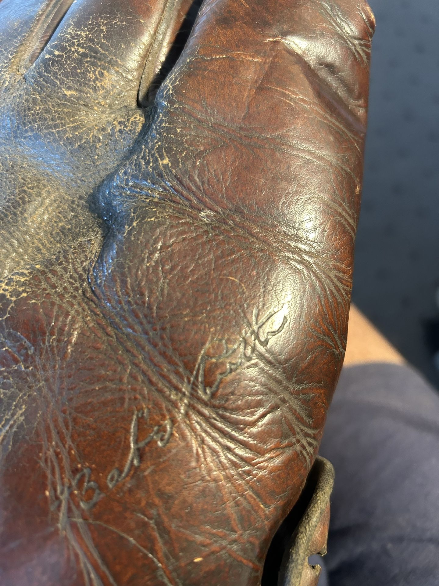 Spalding Babe Ruth Model Baseball Glove