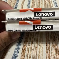 ThinkPad 32GBx2 (64GB) DDR5 4800 SoDIMM Memory