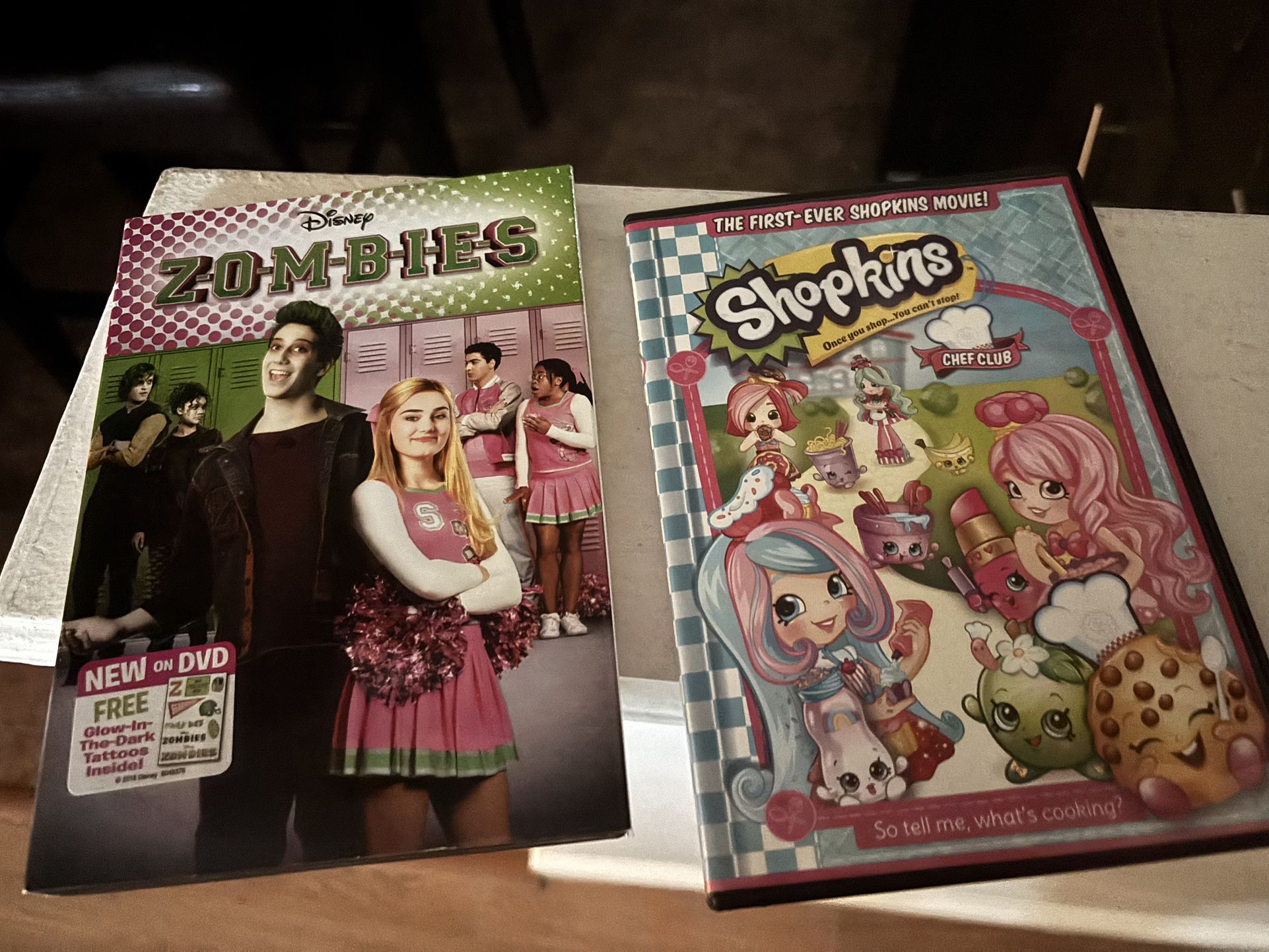 Children Zombies And Shopkins DVD