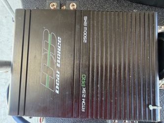 DS18 Subwoofers, Deaf Bonce Atom 2.5k Pro Car Audio For sale or trade for a Silverado subwoofer; open to offers.