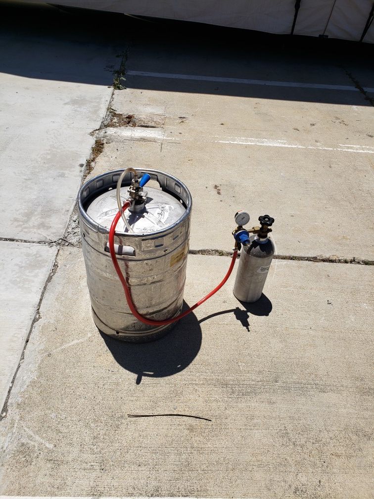 Keg 15.5 gallon Keg only co2 tank no longer available