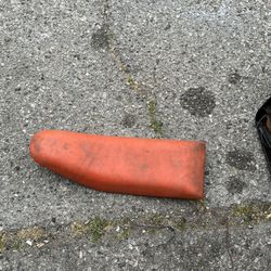 Minibike motorcycle seat