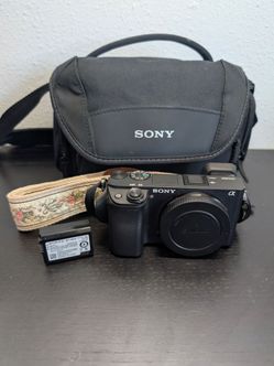 Sony A6300 Camera Body + Bag