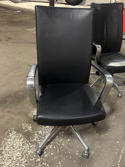 High Back HBF Executive Leather Chairs. 95% Off Of Retail Price!!
