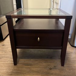 Beautiful Wooden End Table 