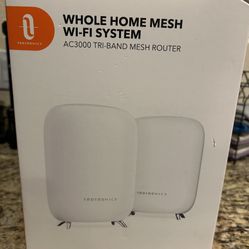 TaoTronics Whole Home Mesh Wi-Fi Router System with Easy App Controls (2-Pack)