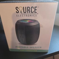 Portable speaker