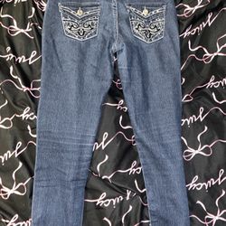 Sofia’s And Misschic Low Rise Jeans, Blue