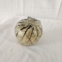 Murano Heavy Glass Apple Paperweight 