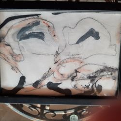 Framed Minted picture.  Angela Simeone- 5"×7"