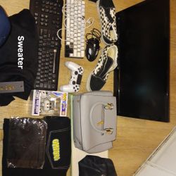Gaming,clothes,flashlight,purses, Vizio Monitor 