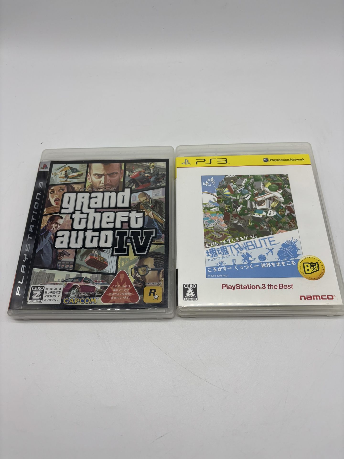 Sony PS3 PlayStation Grand Theft Auto IV + Katamari Damacy Tribute Japanese