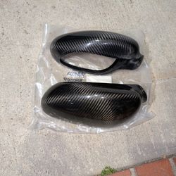 Porsche Rennline 996 986 Carbon Fiber Mirror Shells (used)